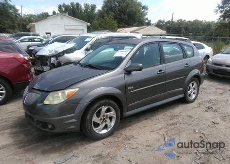 2007 Pontiac Vibe из США, поврежденный, VIN 5Y2SL65867Z424564